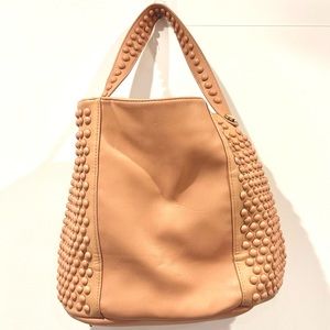 Drux Lux Studded Shoulder Handbag